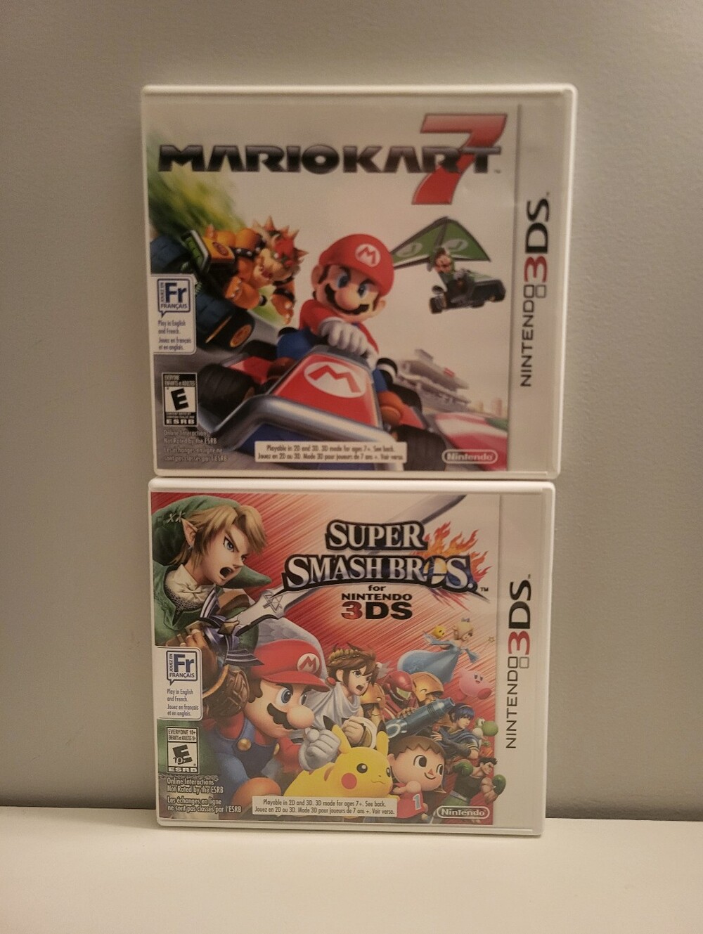 Lot Of 2 Mario Games For Nintend 3ds
